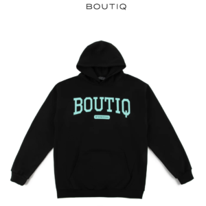 Boutiq Merch Hoodie College Black