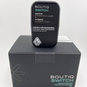 Boutiq SWITCH – Liquid Live Diamond – PineApple Haze + Cherry Chem